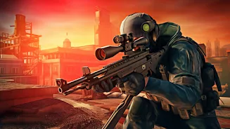 Sniper Shooter offline Game স্ক্রিনশট 3