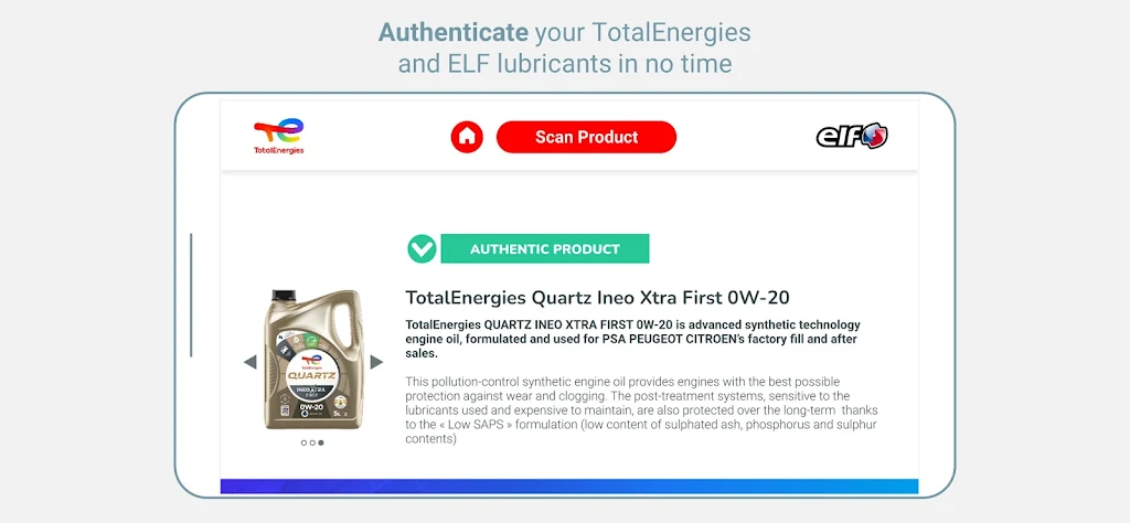 Scan TotalEnergies ဖန်သားပြင်ဓာတ်ပုံ 4