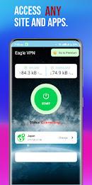 Eagle VPN - Secure VPN Proxy Captura de tela 1