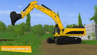 City Excavator Simulator 2023 ဖန်သားပြင်ဓာတ်ပုံ 3