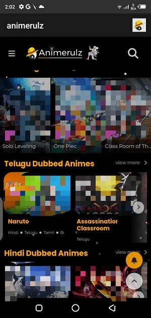 Animerulz APK na Android