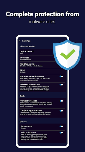 Secure VPN - A private browser Capture d'écran 4