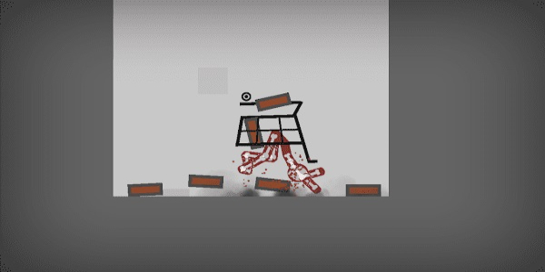 Stickman Dismounting Mod экрана 2