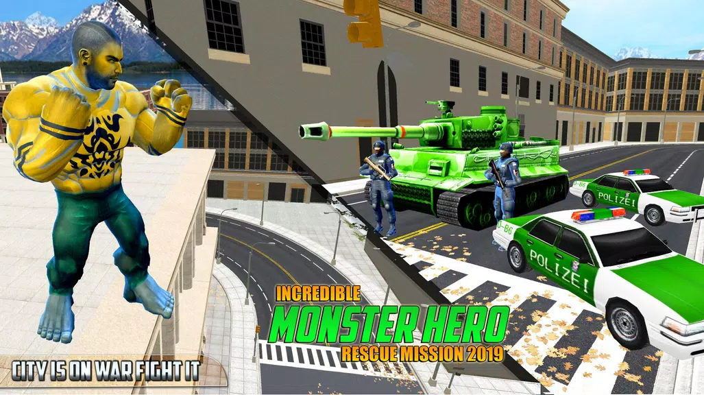 Screenshot Incredible Monster Superhero Crime City 2018 4