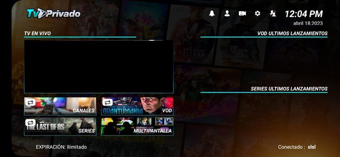 TV PRIVADO PLUS captura de pantalla 