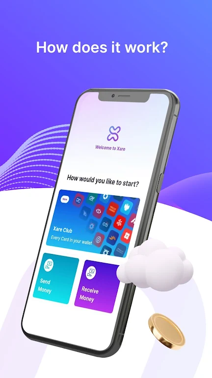 Screenshot Xare - Share Debit,Credit card 3