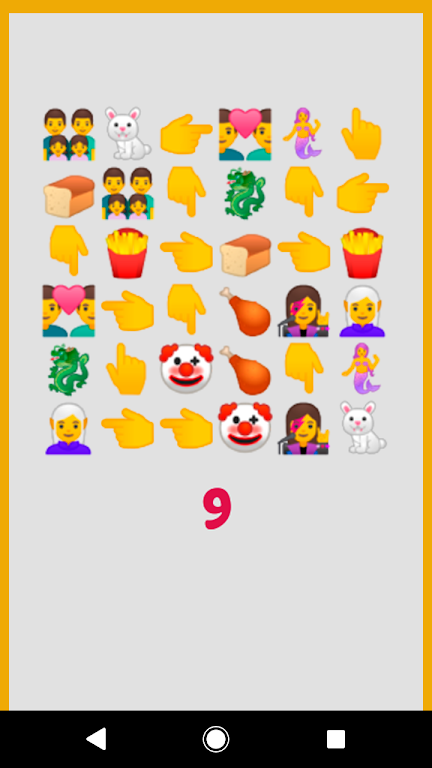 Emoji Memory Match Game Screenshot 2