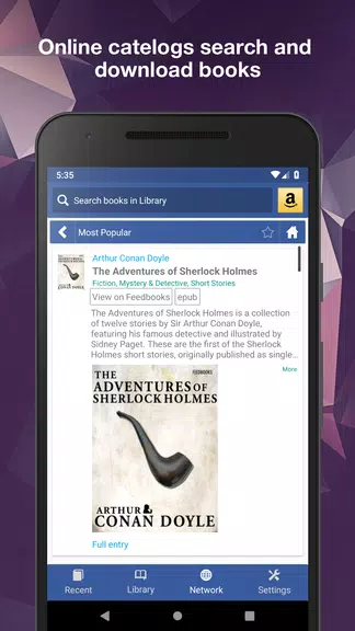 KReader kindle  read all books Screenshot 4