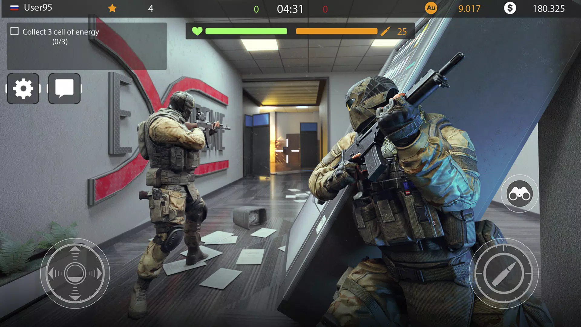 Code of War：Gun Shooting Games экрана 1