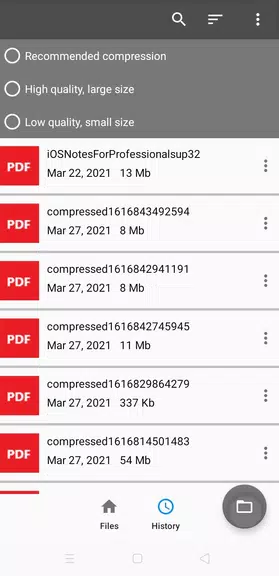 PDF Small - Compress PDF स्क्रीनशॉट 2