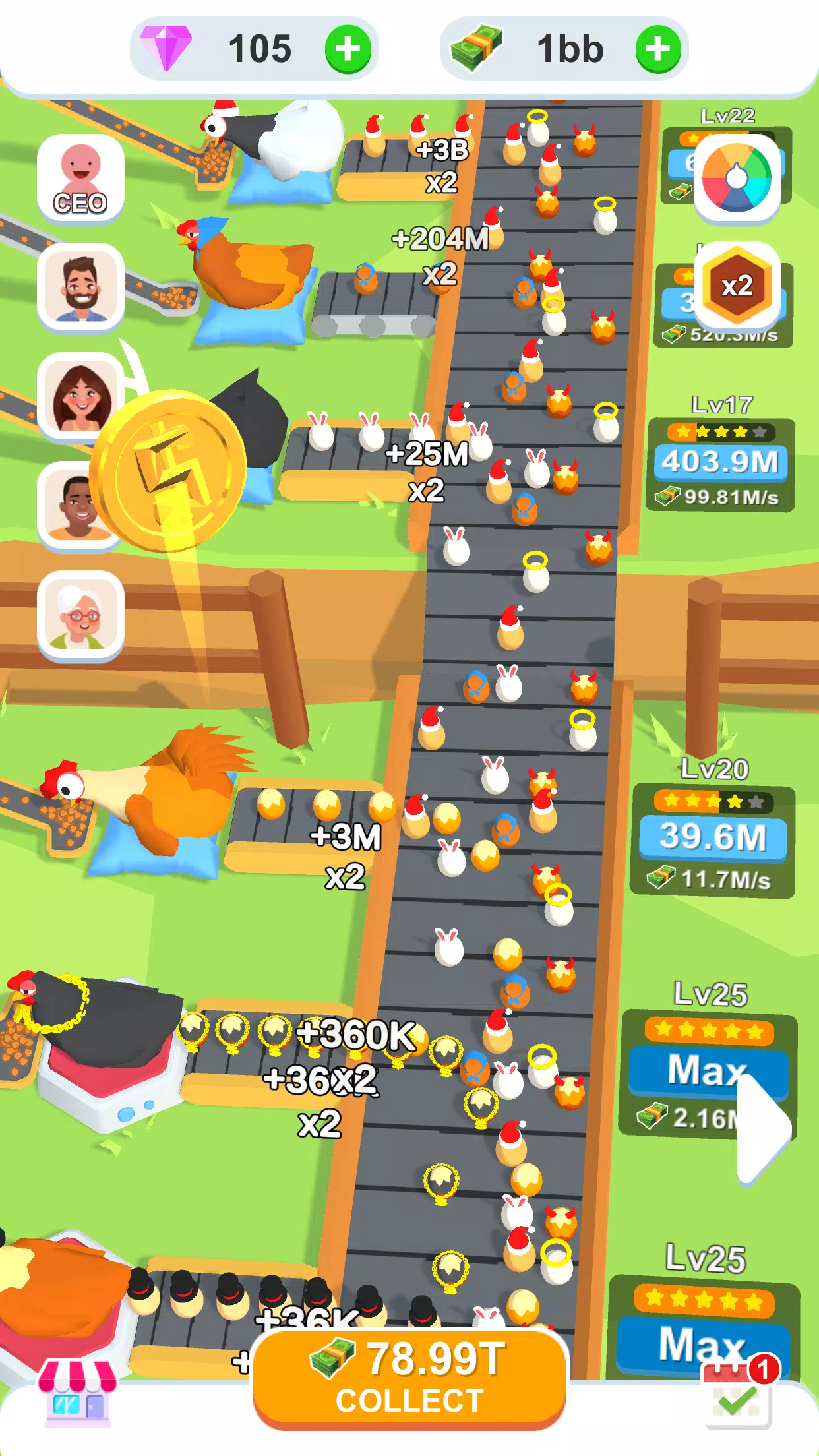 Idle Egg Factory应用截图第3张