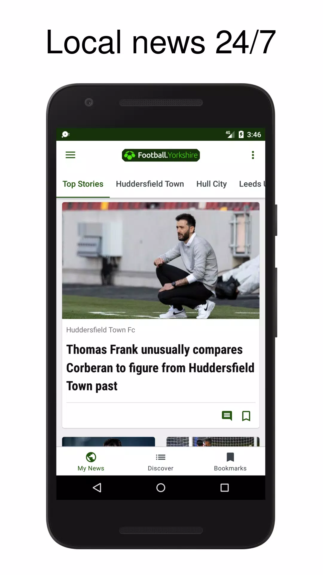 Screenshot Football Yorkshire 1