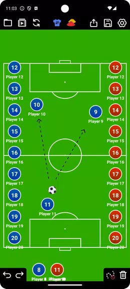 Coach Tactic Board: Soccer স্ক্রিনশট 4