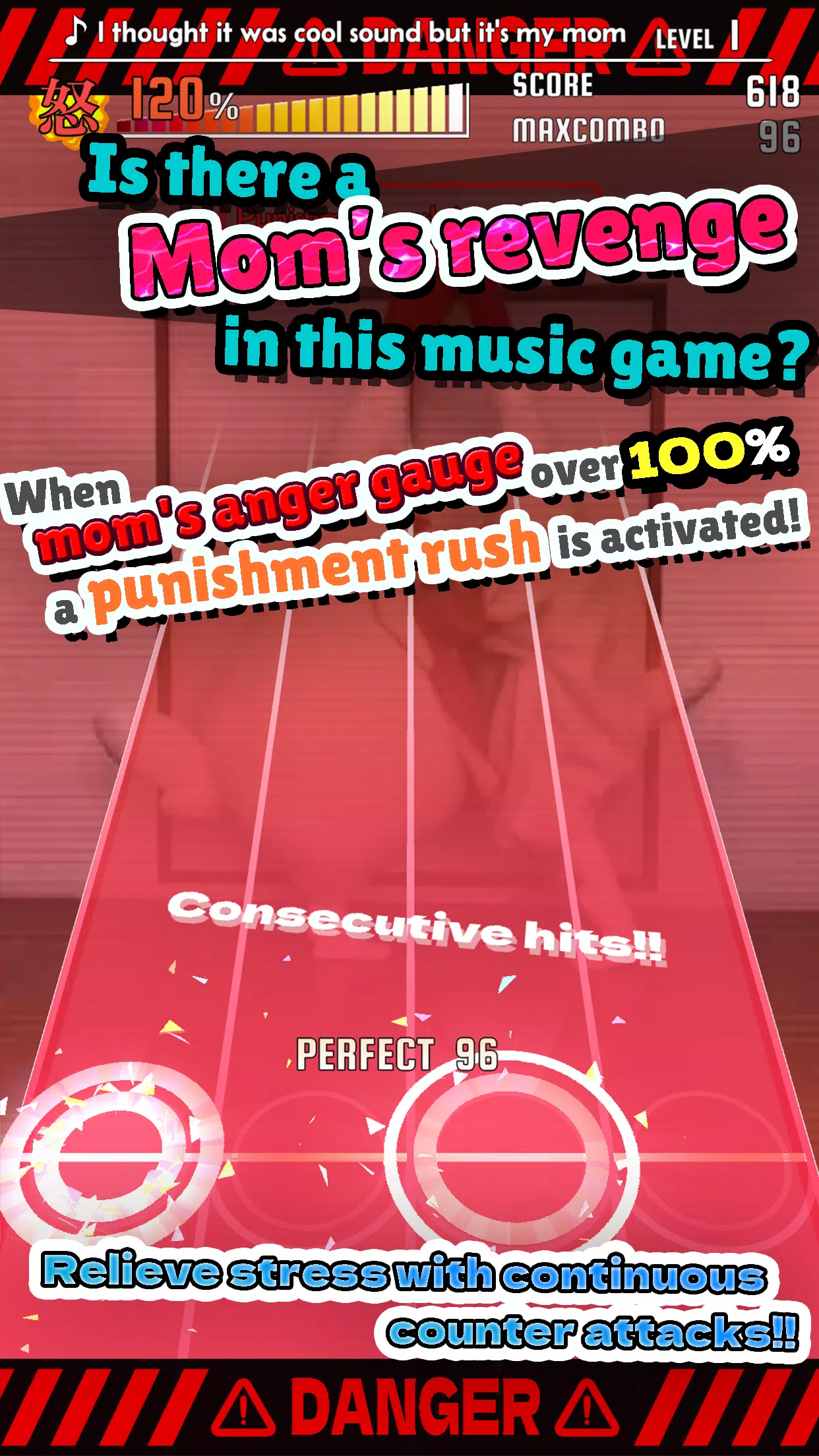 ChickenMom’s rhythm game Screenshot 2