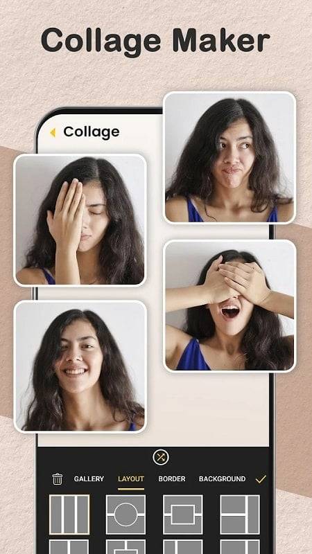Gallery: Photo Editor, Collage স্ক্রিনশট 3