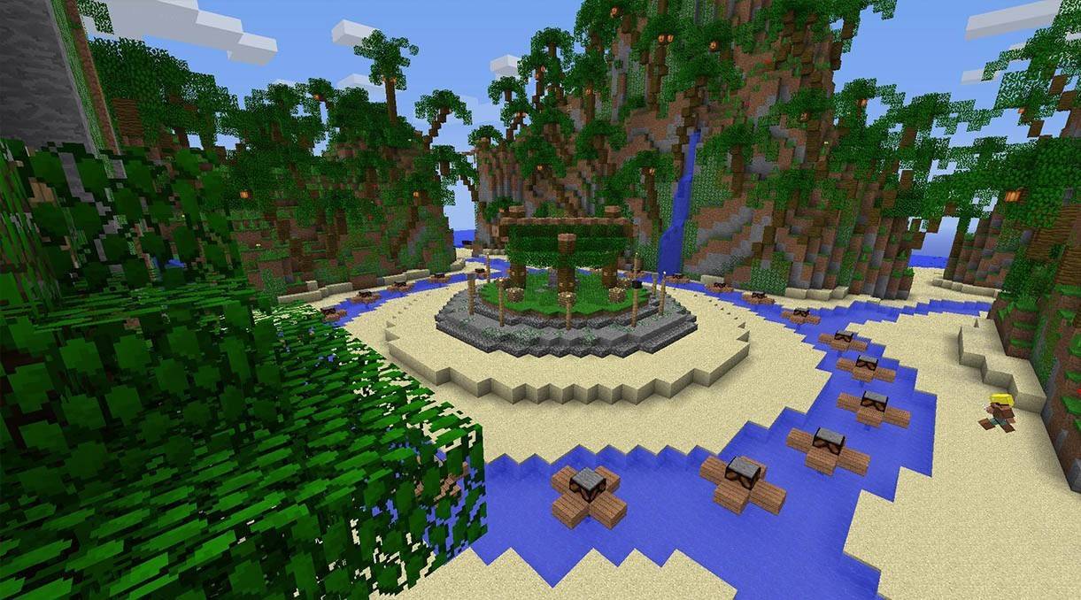 เกม Minecraft Hunger Hunger