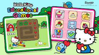 Hello Kitty. Educational Games ekran görüntüsü 1