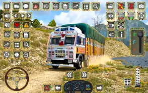 Offroad Cargo Truck Driving 3D ảnh chụp màn hình 2