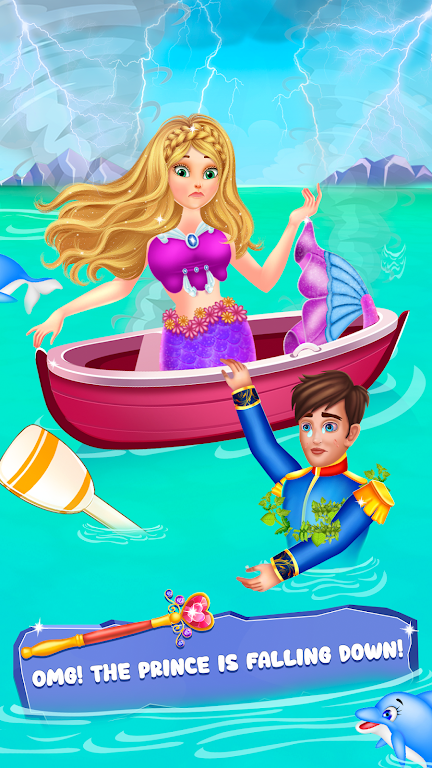 Princess life love story games captura de pantalla 