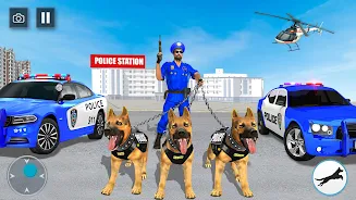 US Police Dog Crime Chase Game captura de pantalla 