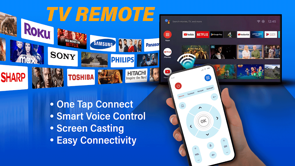 TV Remote Universal-for All TV应用截图第1张