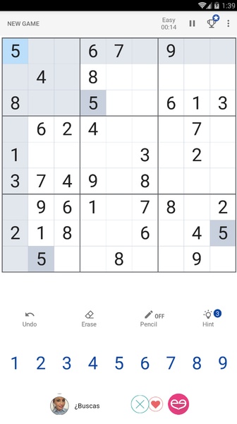 Sudoku - Classic Logic Puzzle Game ekran görüntüsü 3