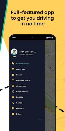 GoCab RoDriver экрана 2