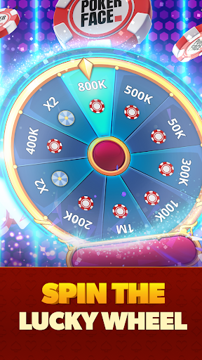 Poker Face Texas Holdem Poker screenshot 1