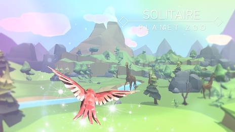 Solitaire : Planet Zoo captura de pantalla 