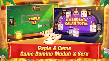 Domino QiuQiu 99 QQ Gaple Slot स्क्रीनशॉट 2