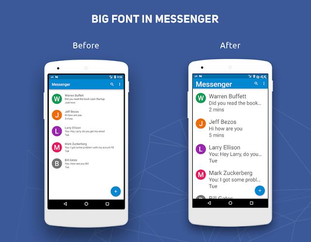 Big Font - Change Font Size & Text Size ekran görüntüsü 3