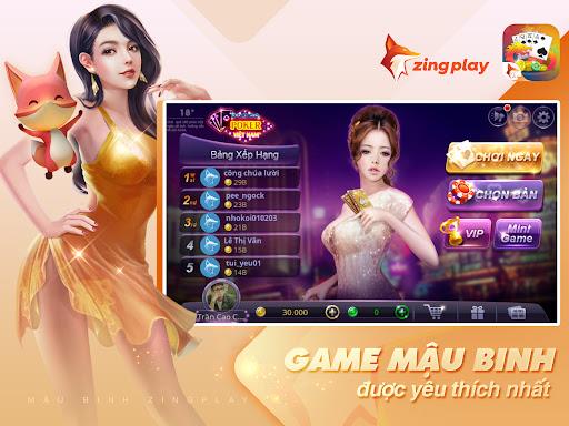 Poker VN ZingPlay ( Mậu Binh) ảnh chụp màn hình 1