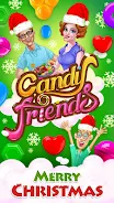 Candy Friends - Match 3 Frenzy экрана 1