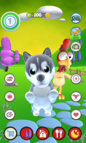 Talking Puppy Und Küken Screenshot 1