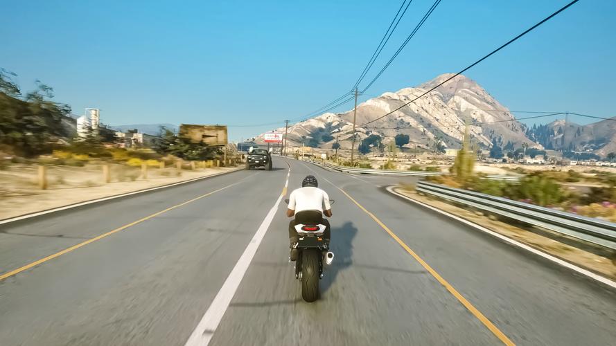 Highway Bike Traffic Racer 3D zrzut ekranu 2