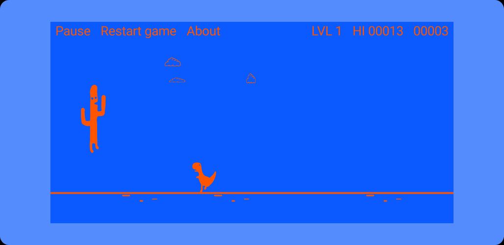 Screenshot Cactus Run: The Dinos' revenge 3