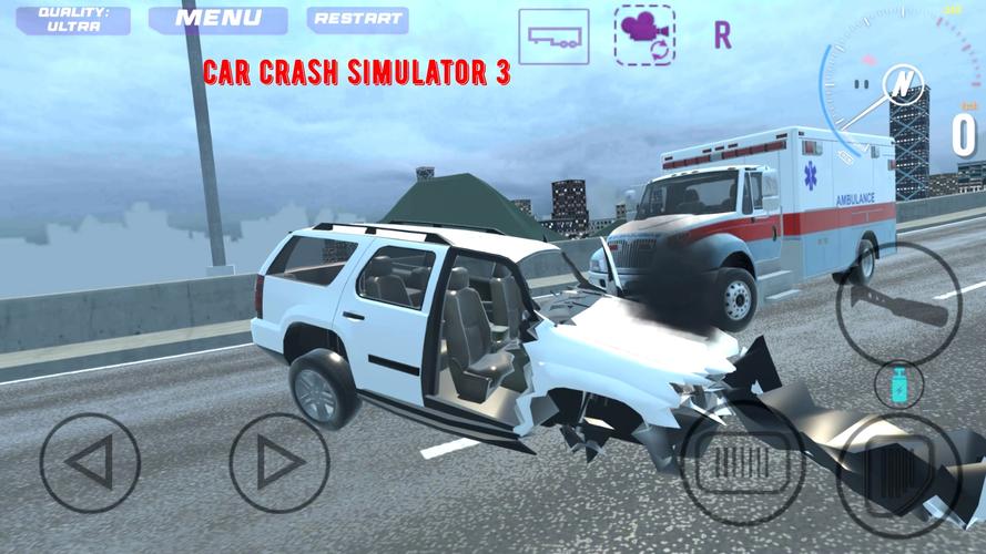 Car Crash Simulator 3 ဖန်သားပြင်ဓာတ်ပုံ 1