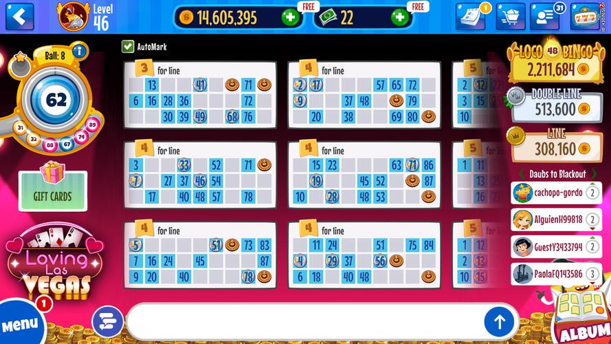 Bingo Lotto Tombola Online Screenshot 1
