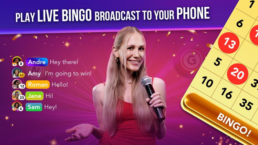 Live Play Bingo captura de pantalla 