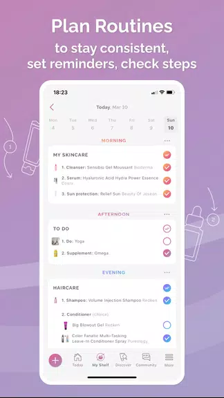 FeelinMySkin Skincare Routine Screenshot 4