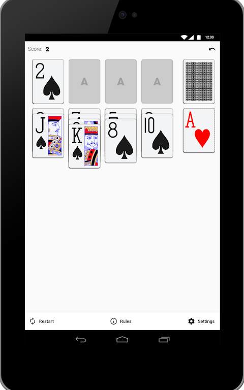 Sir Tommy Solitaire экрана 3