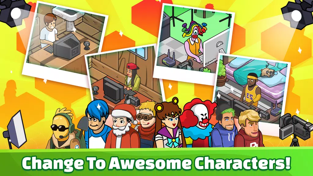 Tube Tycoon - Tubers Simulator ảnh chụp màn hình 3