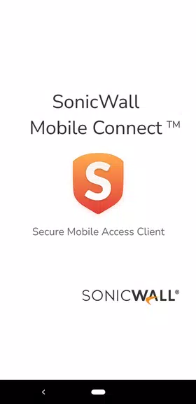 SonicWall Mobile Connect ဖန်သားပြင်ဓာတ်ပုံ 1