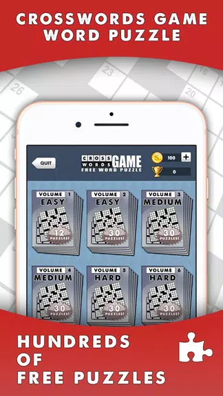 Crosswords Puzzle - Word Game Screenshot 2