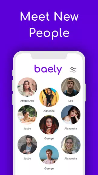 Baely – Meet New People, Make captura de pantalla 