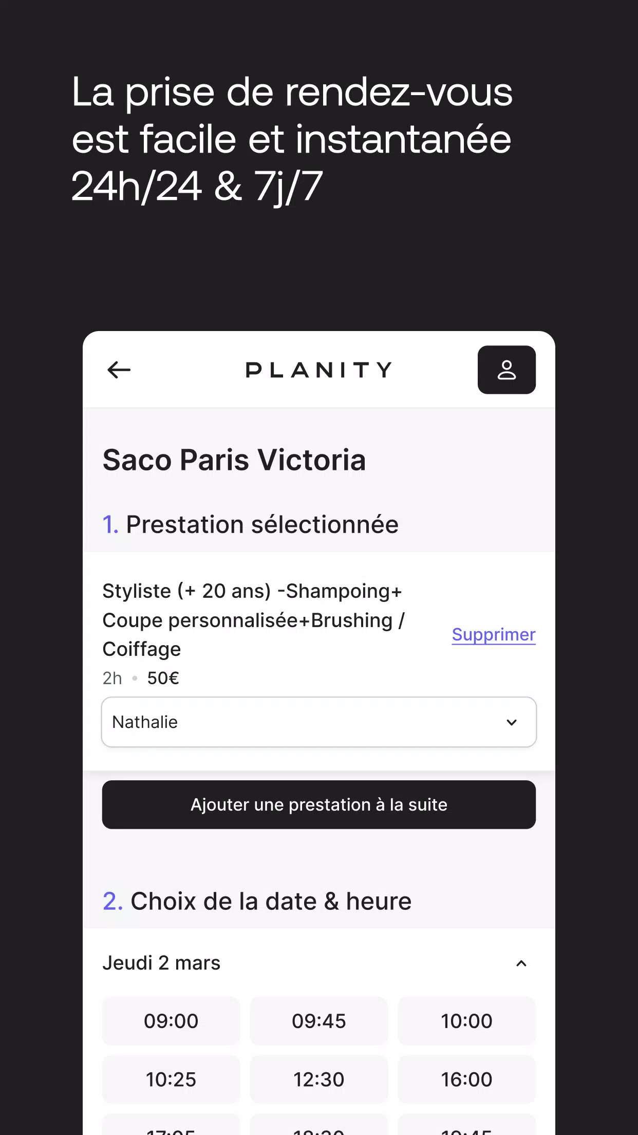 Screenshot Planity 3