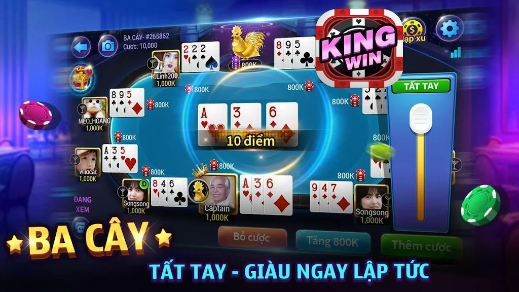 Game danh bai doi thuong King Win zrzut ekranu 2