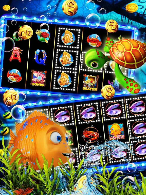 Goldfish Slots: Free Golden Casino Slot Machines captura de pantalla 