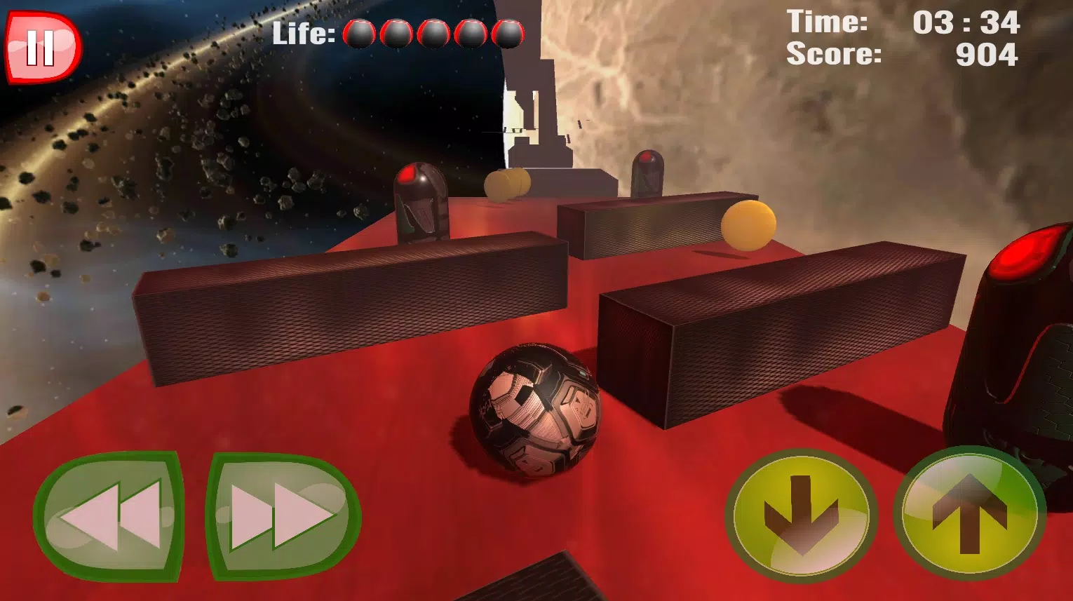 Space Ball: Balance Game screenshot 1