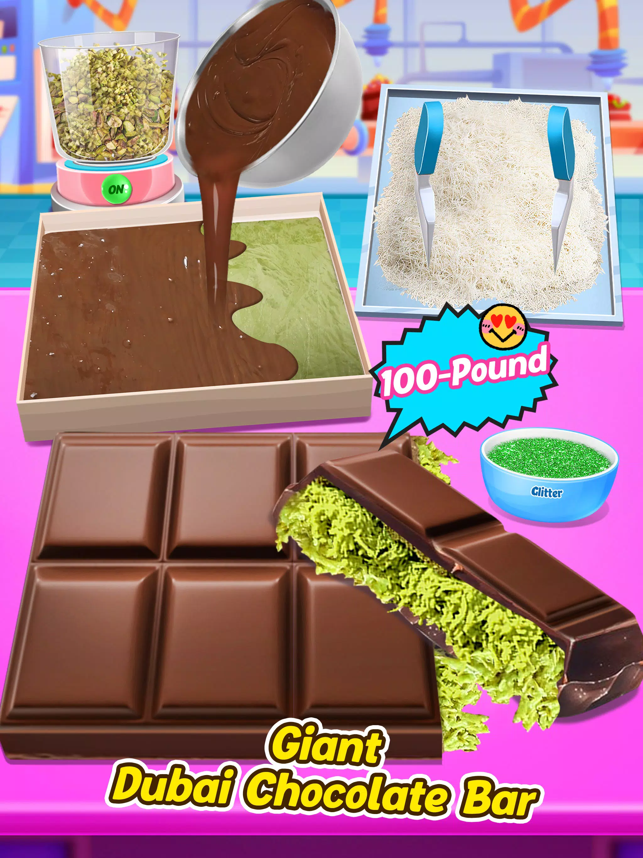 Sweet Chocolate Bar Desserts Screenshot 1